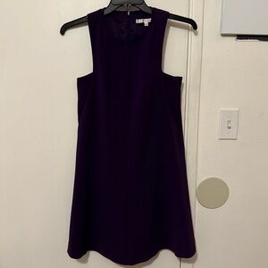 Trina Turk Deep Purple Mini Dress